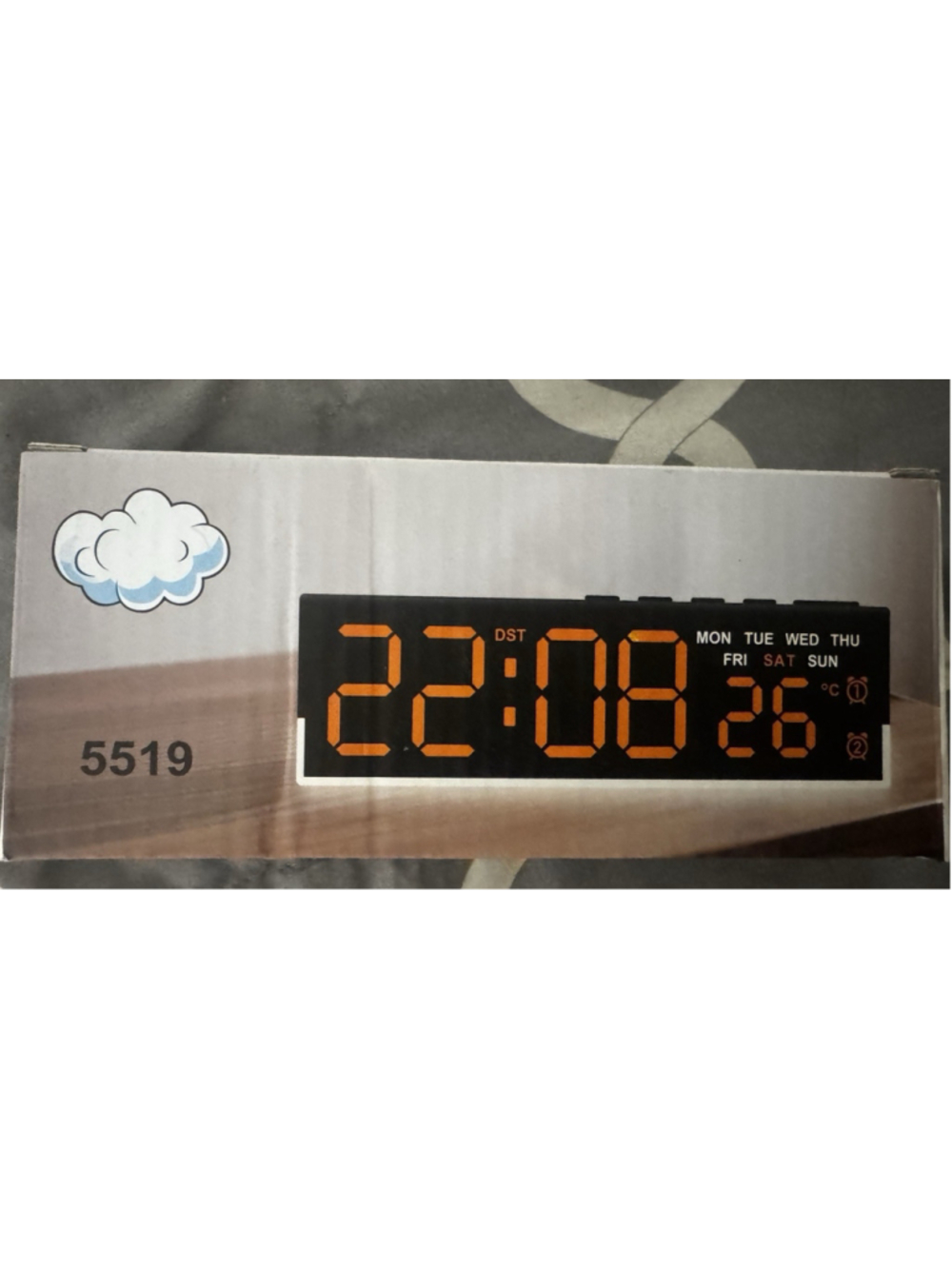 Multi-Function LED Digital Alarm Clock - Picture 2 of 3
